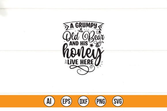 Grumpy Bear Graphics for T-Shirt Designs