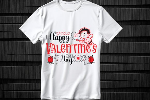 Happy Valentine s Day SVG Design for Graphics