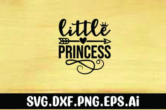Little Princess Graphics for T-Shirt Designs