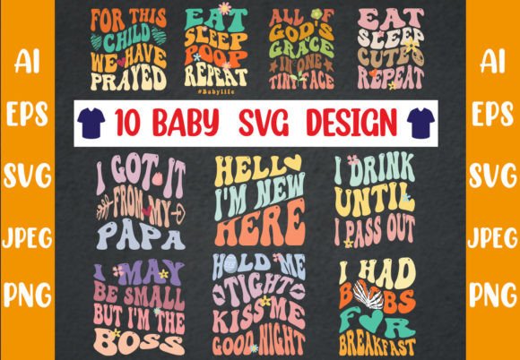 Reviewing the Baby Groovy SVG Bundle for Embroidery